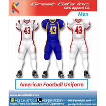 benutzerdefinierte Sublimationsdruck American Football Uniformen